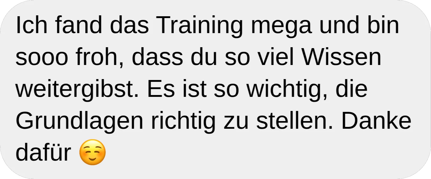 Stimme aus dem Event