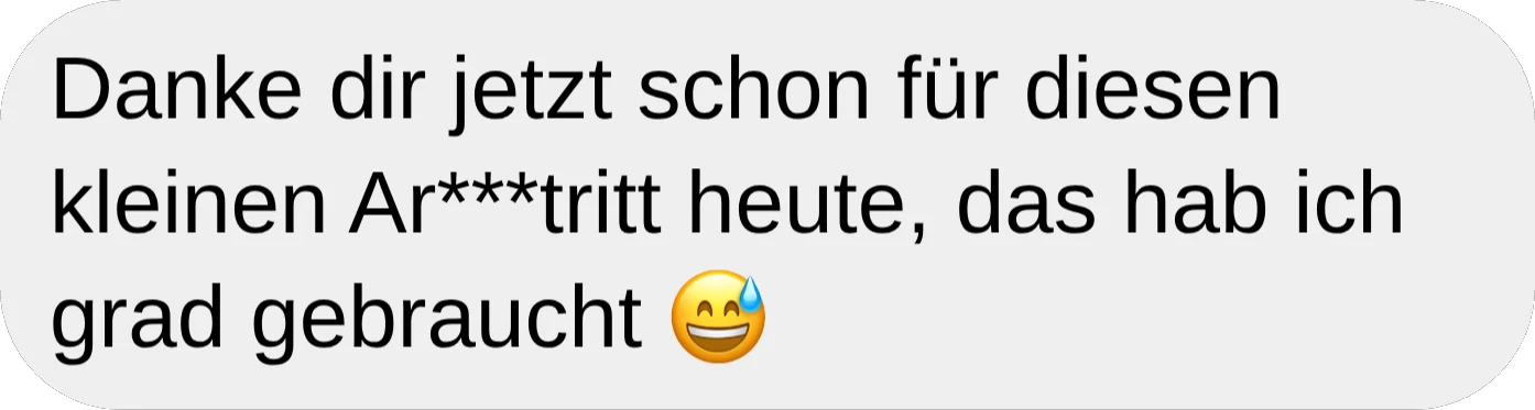 Stimme aus dem Event